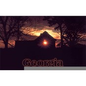 Georgia Postcard  Ga125 Georgia Farmhouse