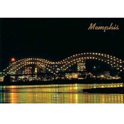 Tennessee Postcard Me600 Memphis Bridge