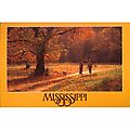 Mississippi Postcard Ms313 Two Hunters