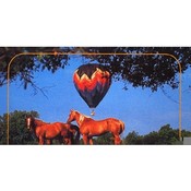 Mississippi Postcard Ms317 Horses/Balloon