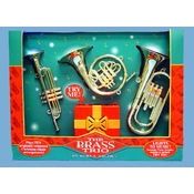 6"Brass Musical Trio Set
