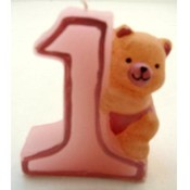 First Birthday Candle