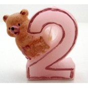 Second Birthday Candle