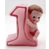 First Birthday Candle