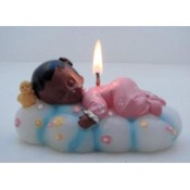 Sleeping Baby Candle