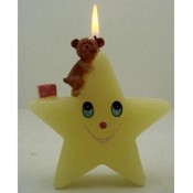Star Birthday Candle