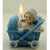 Baby Stroller Candle