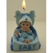 Baby Car Seat Birthday Candle
