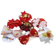 Assorted Christmas Hair Clips and Barrettes