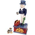 Uncle Sam Mechanical Cast Iron Bank