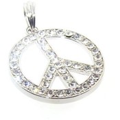 Peace Sign Charm | Silver