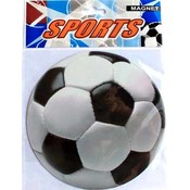 Soccer Ball Shaped Car Magnet