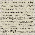 Soccer Words 12X12 25Ct