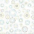 Circle Designs On White 12X12 25Ct