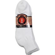 Men's British White Quarter  Socks