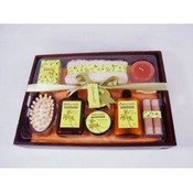Botanicals Bath Set 10pc gift set in wooden box
