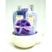 Aromanice Lavander &amp; Honey 5-pc bath set