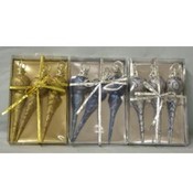 8.25" Finial Christmas Ornament 3 Pack