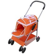 Deluxe 3-in-1 Pet Stroller With Removeable Carrier
