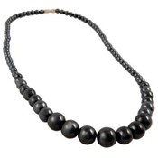 16" Magnetic Hematite Graduated Necklace