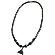 16" Magnetic Hematite Necklace With Whale Tale