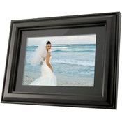 Coby 7" Digital Wooden Frame Black