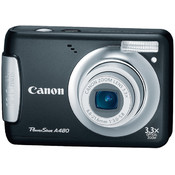 Canon Black 10Mp Powershot A480