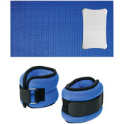 Cta Wii Fit Yoga Mat &amp; Ankle Weights