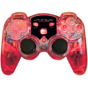 Dreamgear Red Ps3 Lavaglo Controller