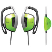 Iluv Grn Sweatproof Earclips
