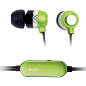 Iluv Green  Aluminum inum Headphones