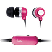 Iluv Pink  Aluminum inum Headphones