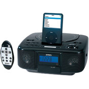Jensen Am/FM/CD Docking Sys-Black