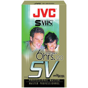 JVC 120Min Super VHS Single Tape