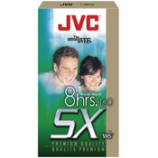 JVC 60Min VHS Single Tape