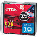 Tdk 10Pk 80Min Cdr