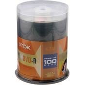 Tdk 4.7 Gb Dvd-R (100-Pk)