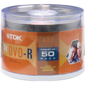 Tdk 4.7 Gb Dvd-R (50-Pk)