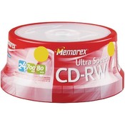 Memorex 20Pk Cd-Rw 24X