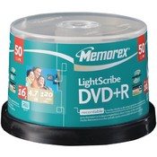 Memorex Litescrib Dvd+R 50Pk