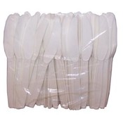 High Quality 100 Count Bulk Plastic Knives