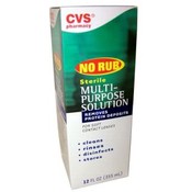 CVS Multi-Purpose No Rub Soft Contact Lens Solutio