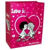 Love Is...The First Kiss Small Gift Bag