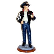 Richard Petty Hat &amp; Sunglasses Sculpture Figurine