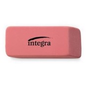 Integra Large Beveled End Pink Erasers