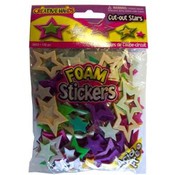 Creative Hands Cut-Out Stars 3-D Foam Stickers