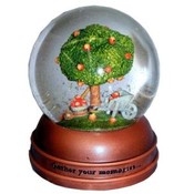 Hallmark Natures Sketchbook Apple Tree Waterglobe