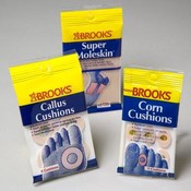Assorted Brooks Foot Care Products In Display