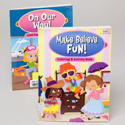 Girls Fun Coloring Book