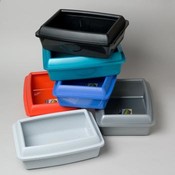 Cat Litter Tray W/Hood 6 Colors